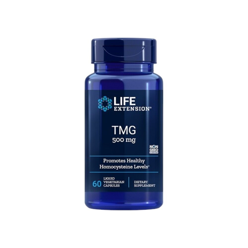 Life Extension TMG, 500mg 60 Liquid Vcaps
