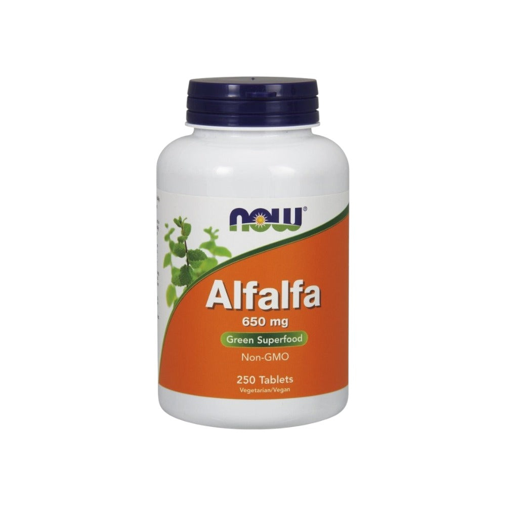 NOW Foods Alfalfa 650mg 250 Tablets
