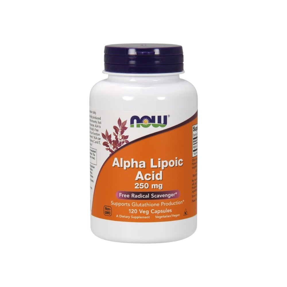 NOW Foods Alpha Lipoic Acid 250mg 120 Vcaps