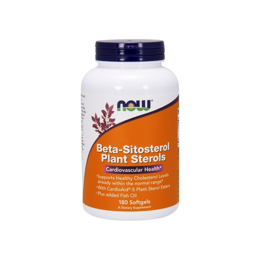 NOW Foods Beta-Sitosterol Plant Sterols 180 Softgels