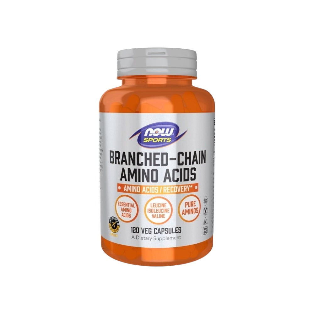 NOW Foods Branched-Chain Amino Acids 120 Vcaps