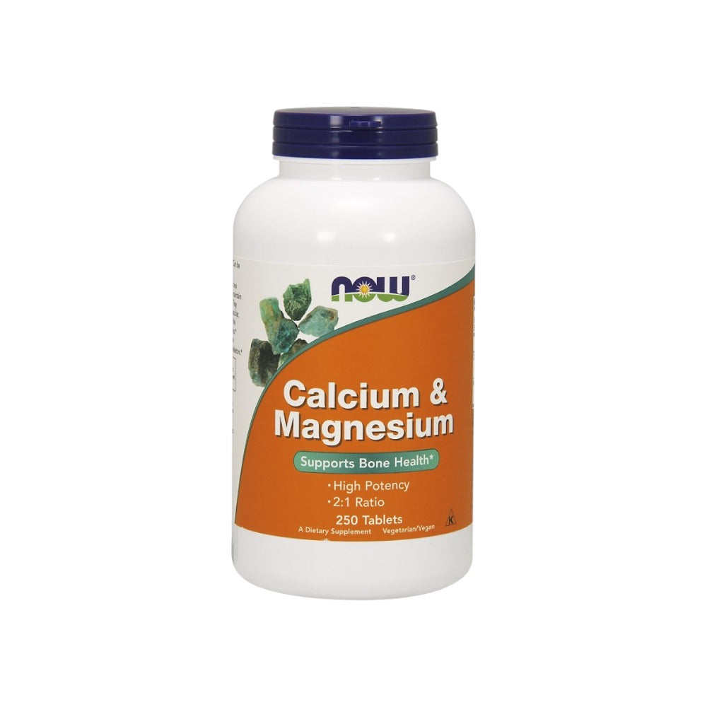 NOW Foods Calcium & Magnesium 250 Tablets