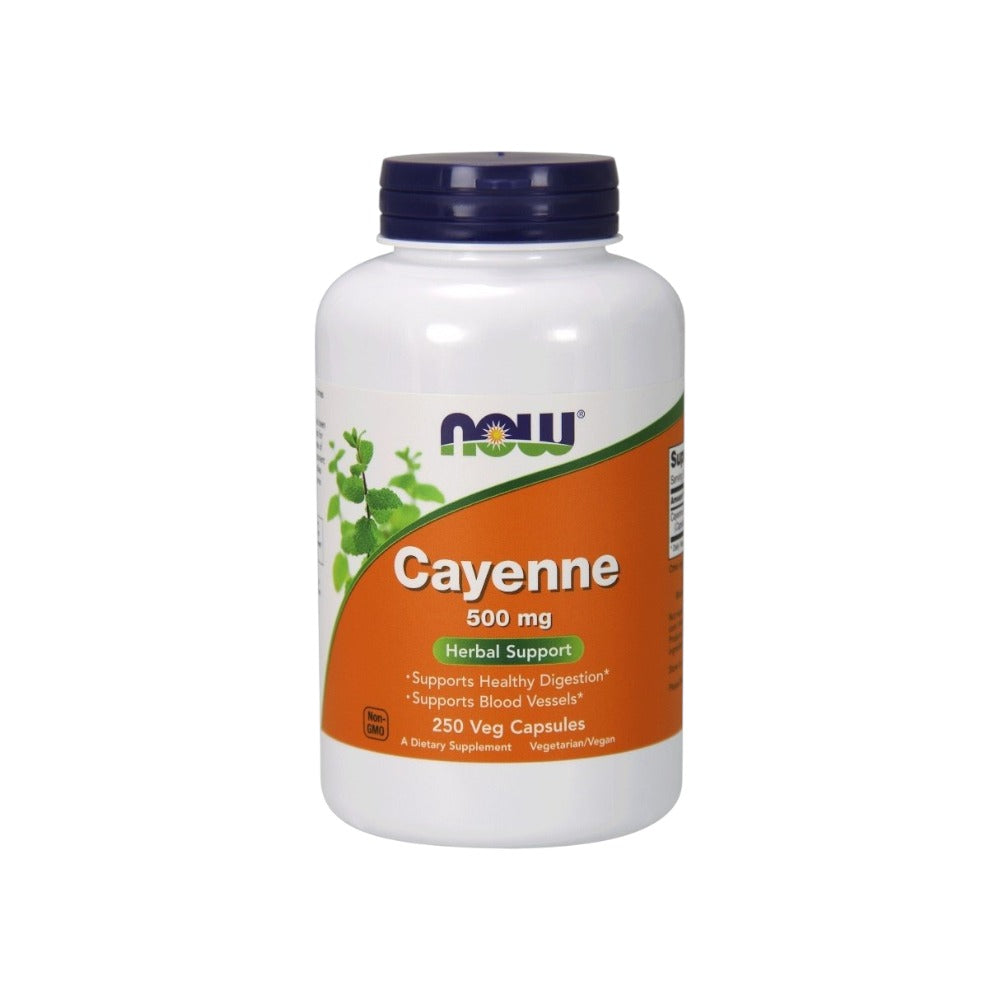 NOW Foods Cayenne 500mg 250 Vcaps