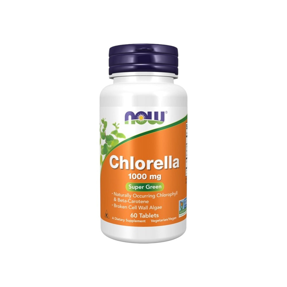 NOW Foods Chlorella 1000mg 60 Tabs