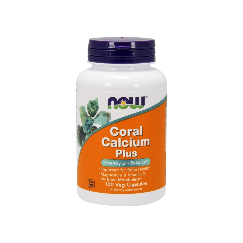 NOW Foods Coral Calcium Plus 100 Vcaps