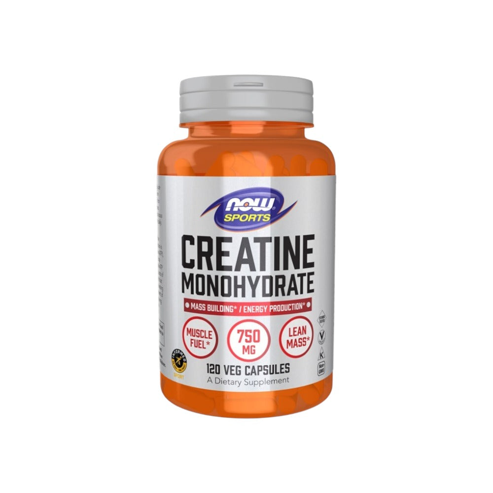 NOW Foods Creatine Monohydrate 750mg 120 Vcaps