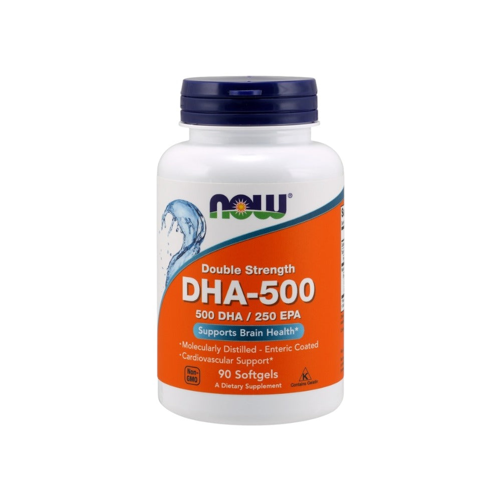 NOW Foods DHA-500 500 DHA / 250 EPA 90 softgels