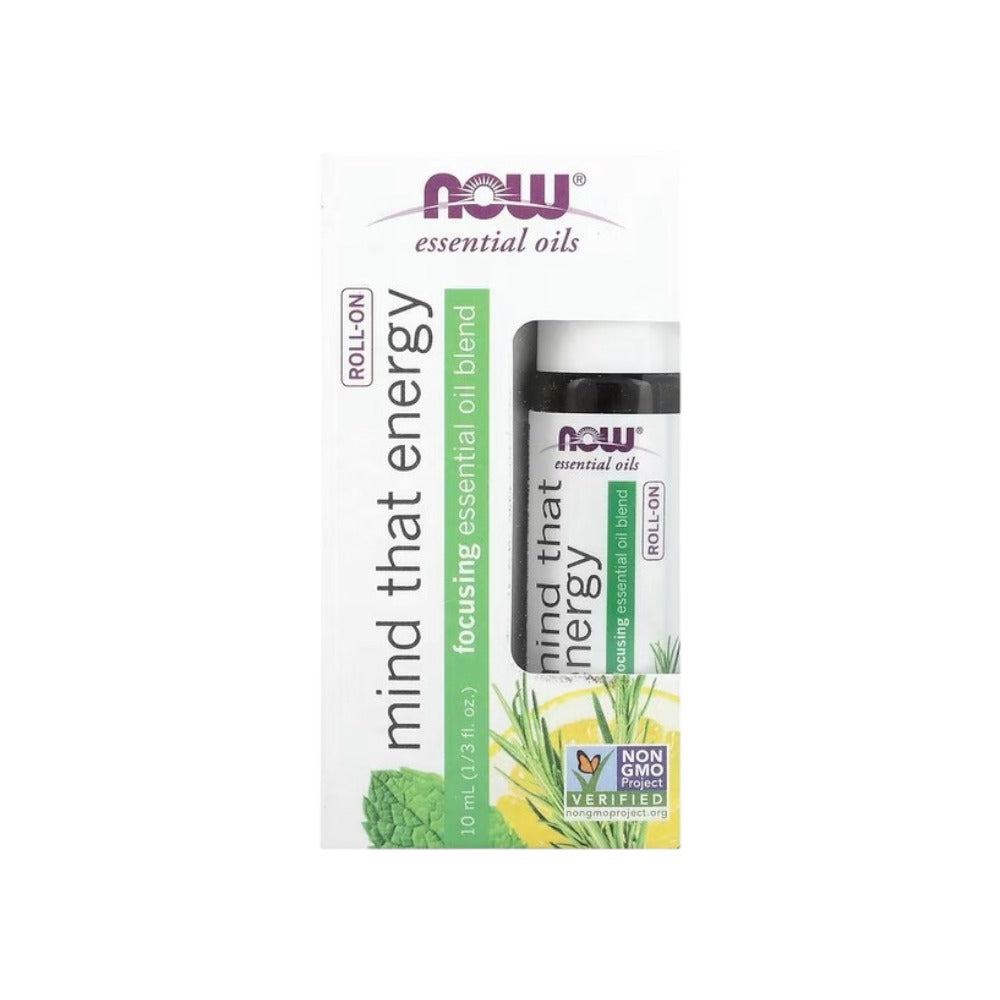 NOW Foods Essential Oil Roll-On Mind That Energy 10ml