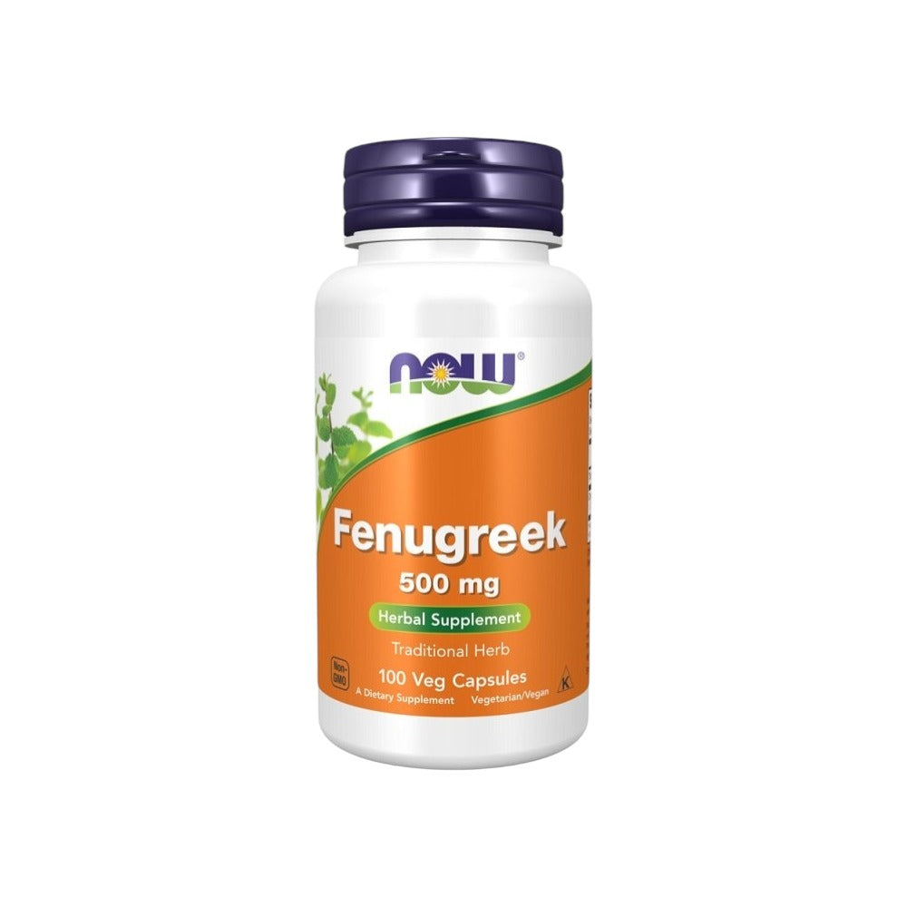 NOW Foods Fenugreek 500mg 100 Vcaps