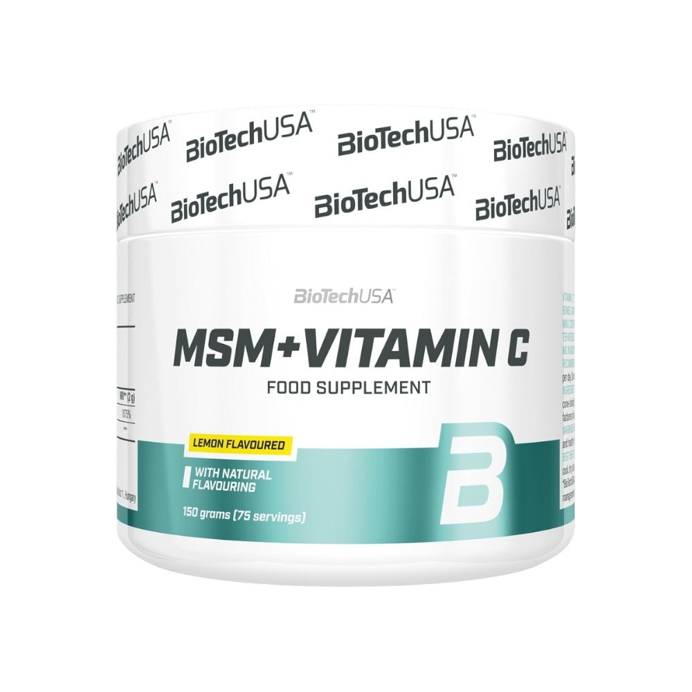 BioTechUSA MSM + Vitamin C, Lemon 150g