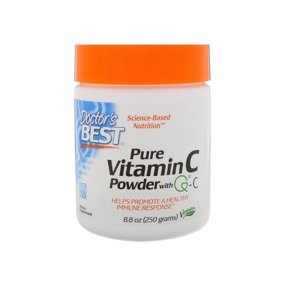 Doctor's Best Pure Vitamin C Powder with Quali-C 250g