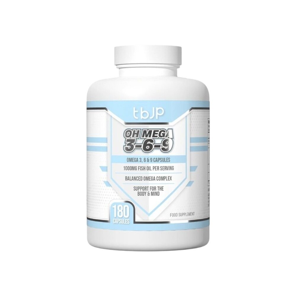 Trained by JP Oh-Mega 3-6-9 180 Caps