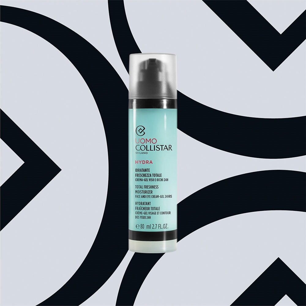 Collistar Uomo Total Freshness Moisturizer Face & Eye Cream Gel 80ml