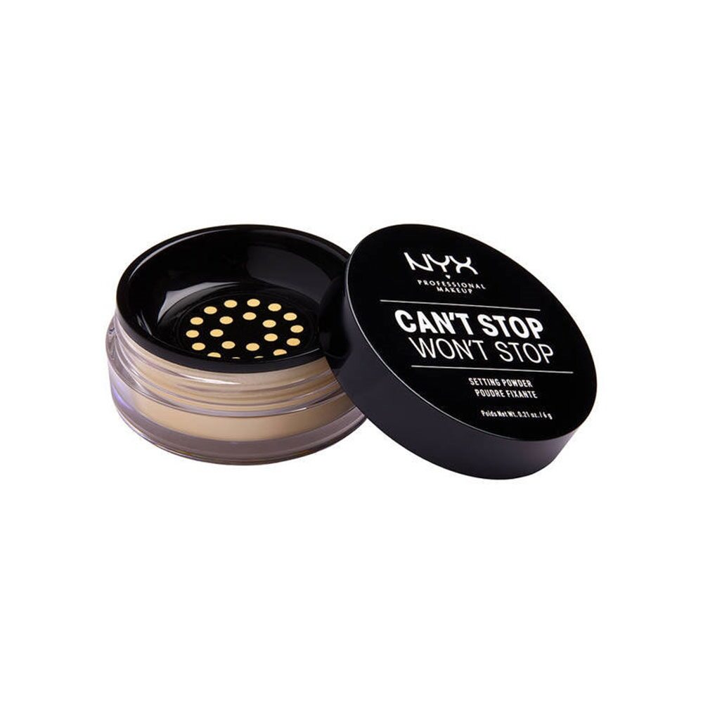 NYX Can't Stop Won't Stop Setting Powder 6g - Banana