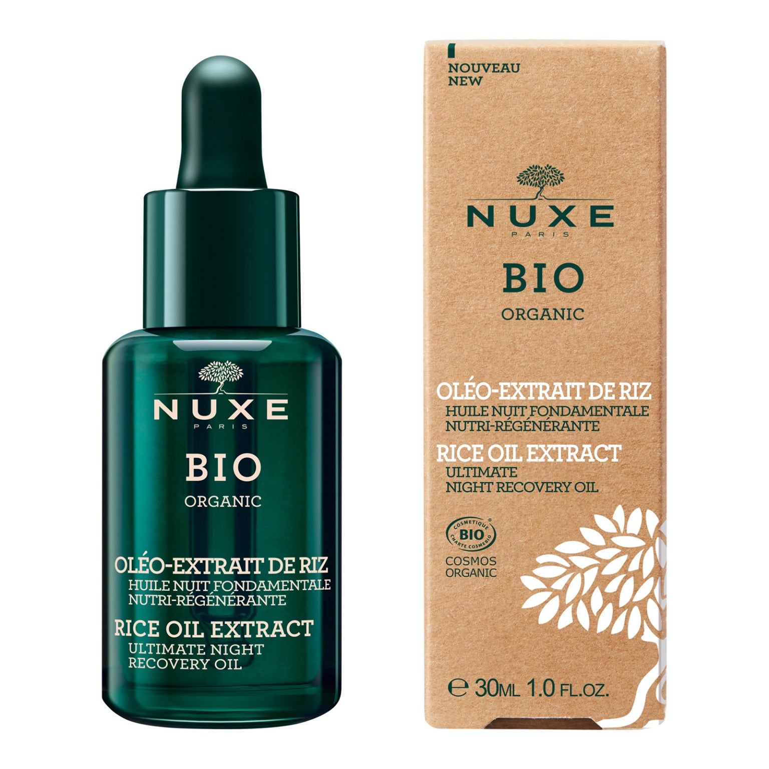 Nuxe Bio Organic Rice Oil Extract Ultimate Night Recovery Oil 30ml