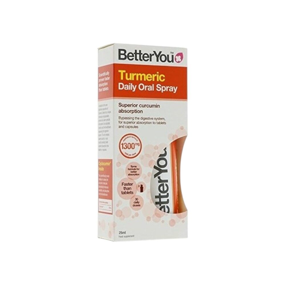 BetterYou Turmeric Oral Spray 25 ml.