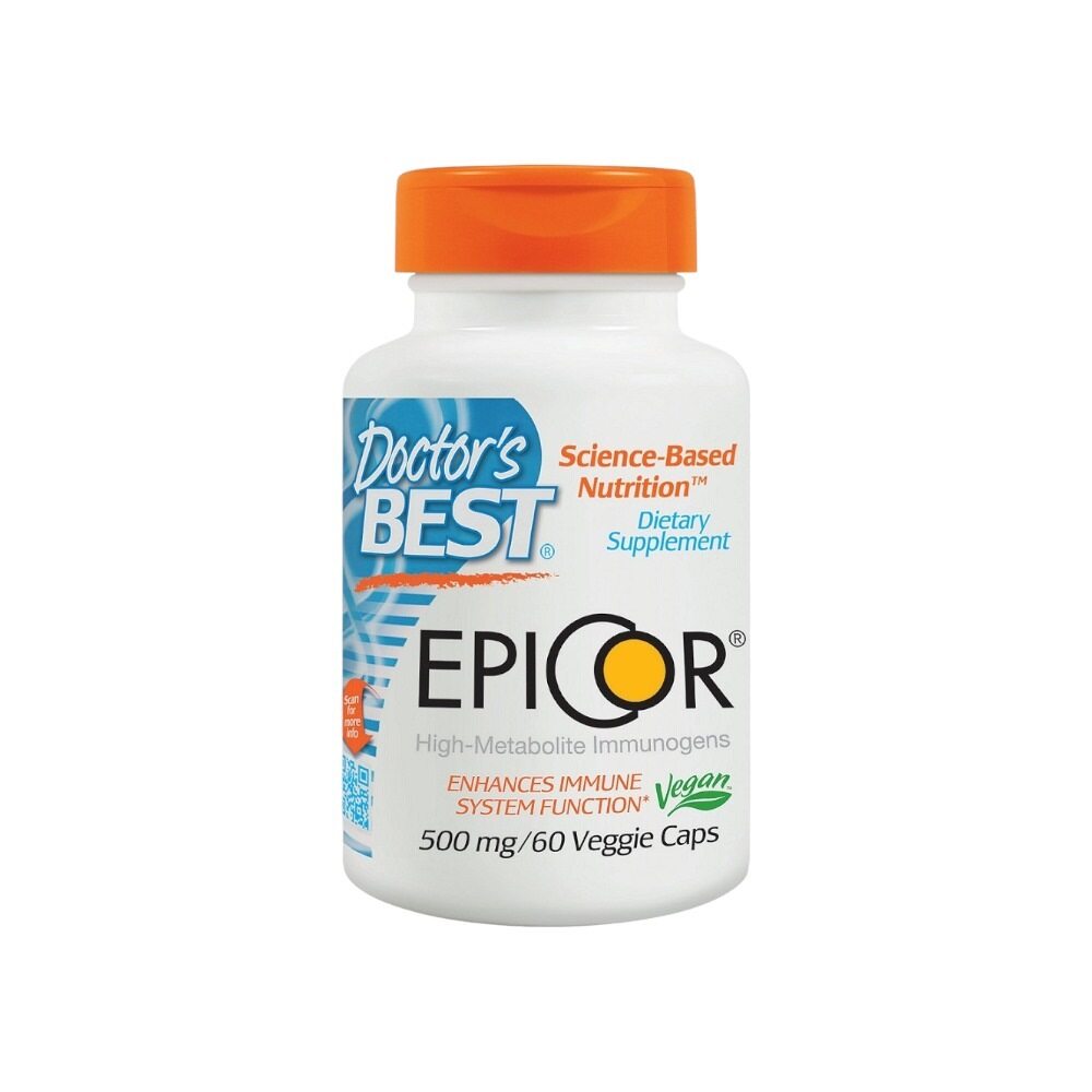 Doctor's Best Epicor, 500mg 60 Vcaps