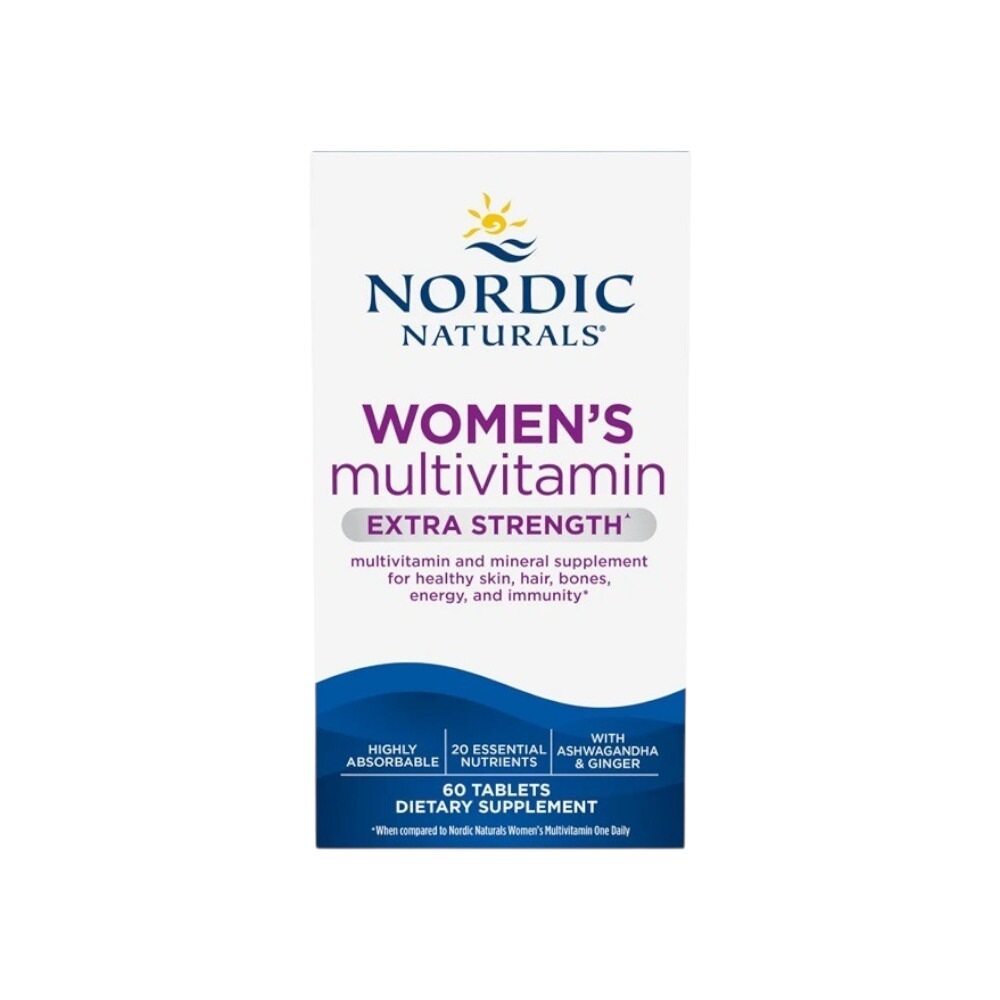 Nordic Naturals Women's Multivitamin Extra Strength 60 Tablets