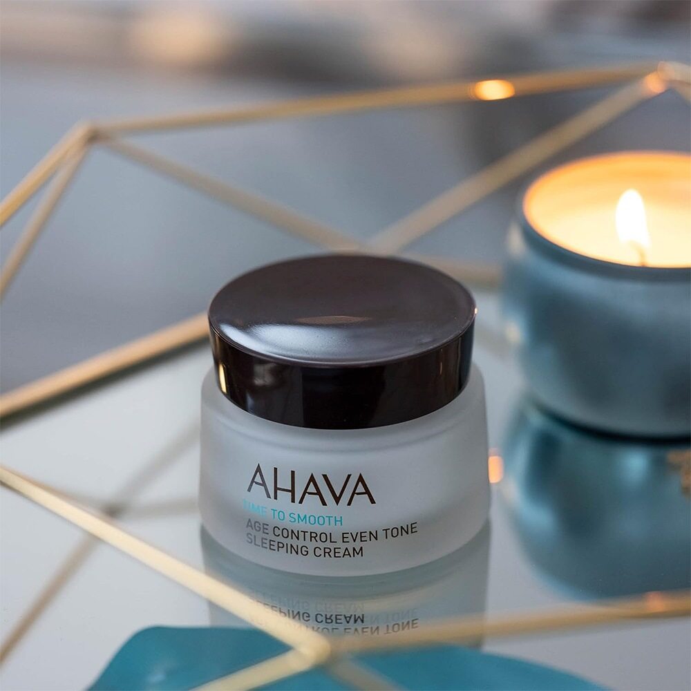 Ahava Time To Smooth Age Control Even Tone Sleeping Cream 50ml