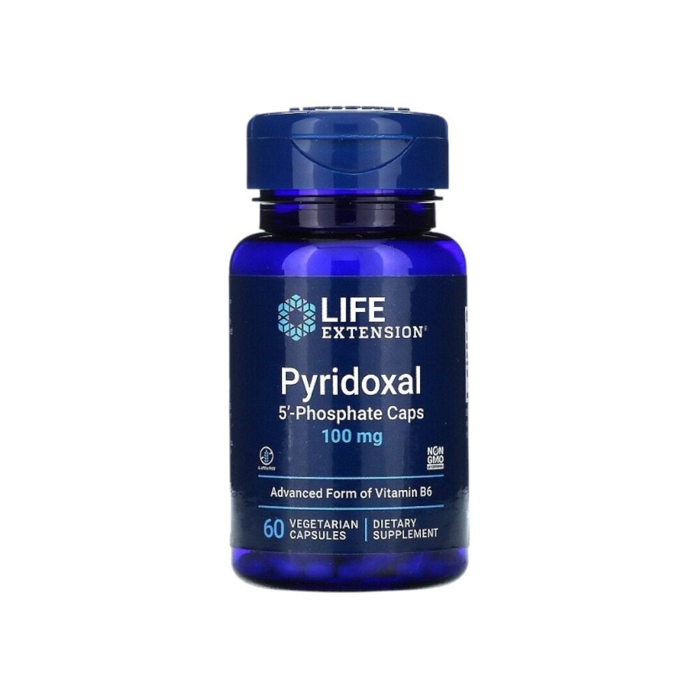 Life Extension Pyridoxal 5'-Phosphate Caps, 100mg 60 Vcaps