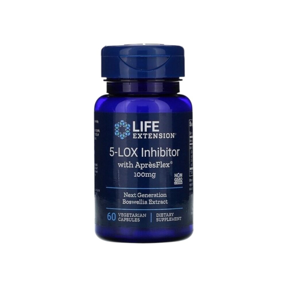 Life Extension 5-LOX Inhibitor with ApresFlex, 100mg 60 Vcaps