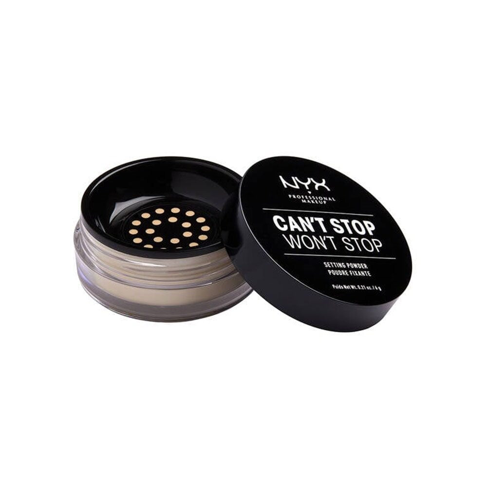 NYX Can't Stop Won't Stop Setting Powder 6g - Light Medium