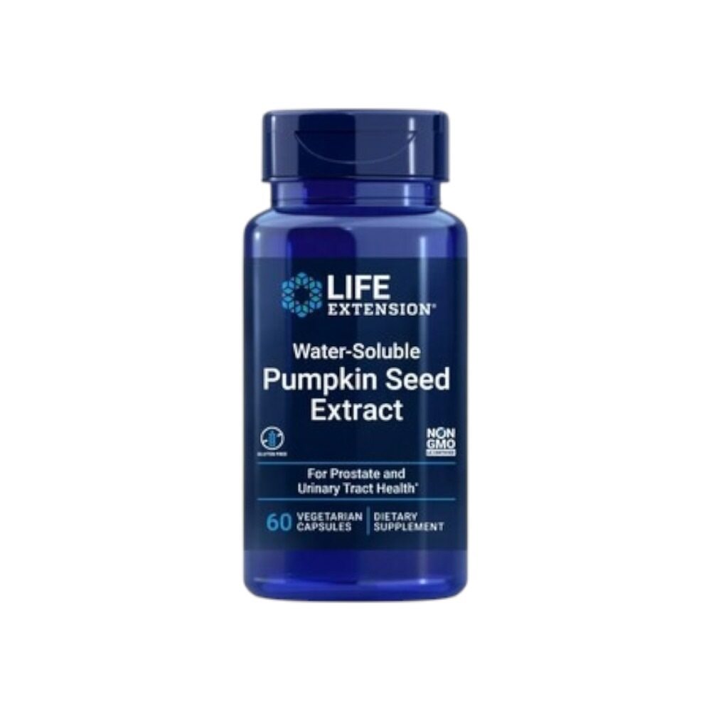 Life Extension Pumpkin Seed Extract, Water-Soluble 60 Vcaps