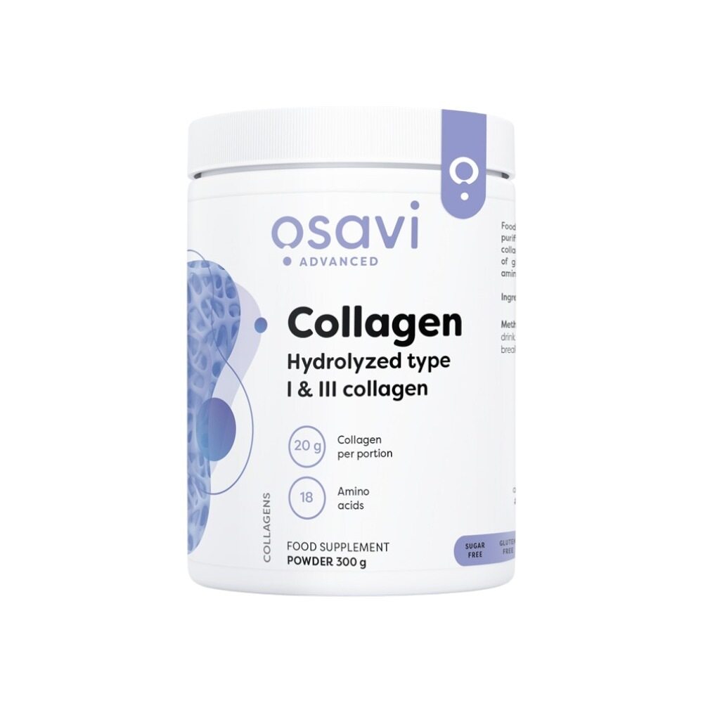 Osavi Collagen Hydrolysed Type I & III, Unflavored 300g