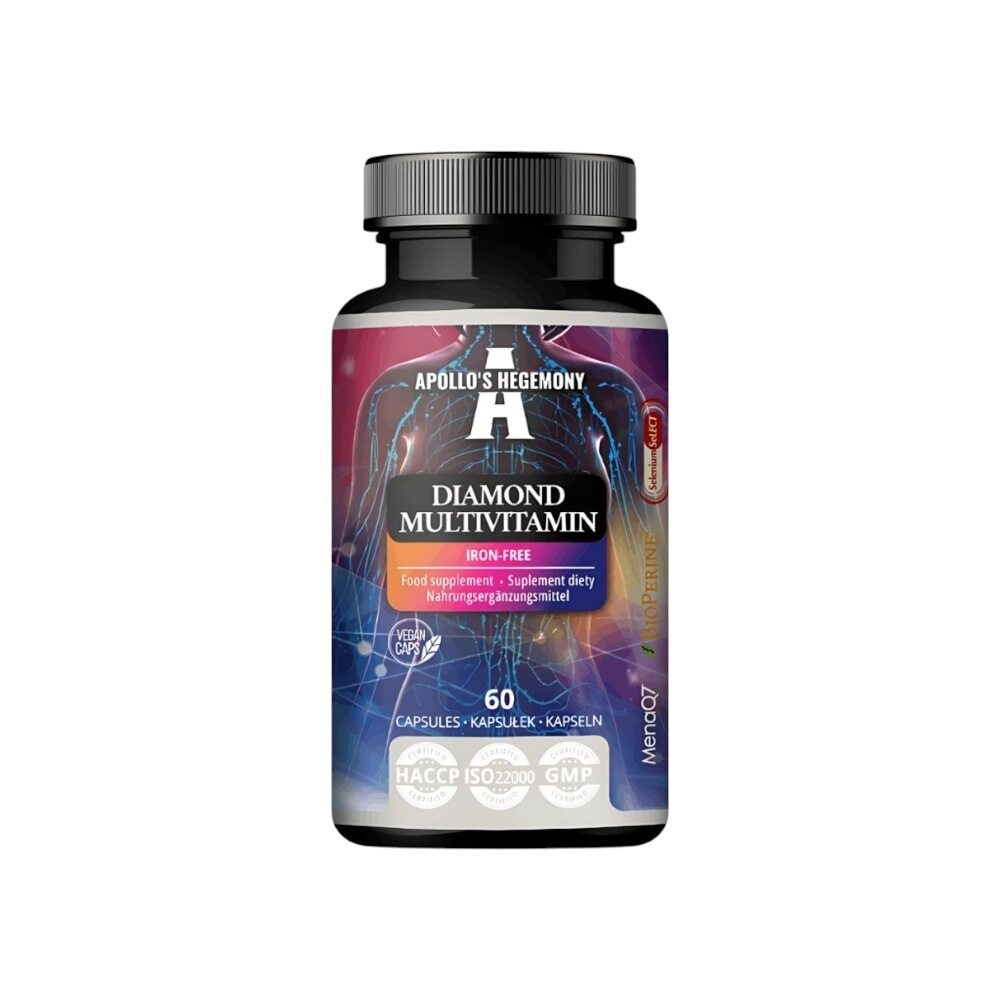 Apollo's Hegemony Diamond Multivitamin Iron-Free 60 vcaps