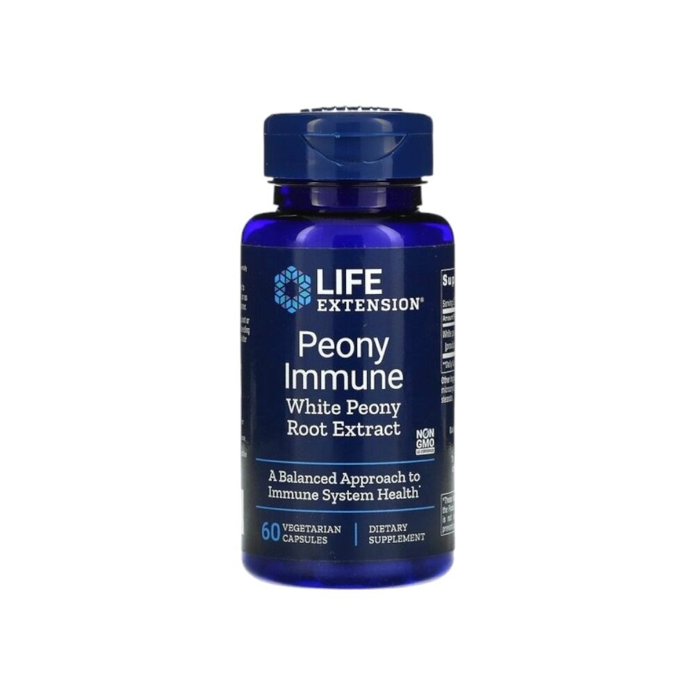 Life Extension Peony Immune 60 Vcaps