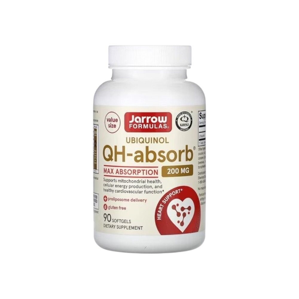 Jarrow Formulas Ubiquinol QH-absorb, 200mg 90 softgels
