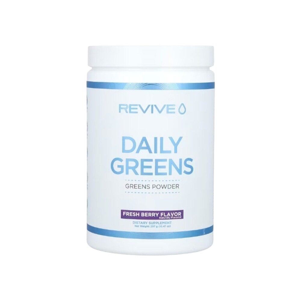 Revive Daily Greens Powder, Fresh Berry (EAN 850030689115) 297g