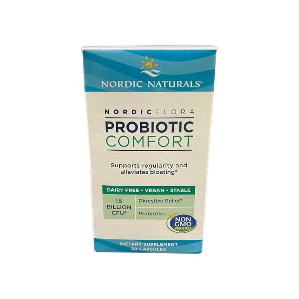 Nordic Naturals Nordic Flora Probiotic Comfort, 15 billion CFU 30 Caps