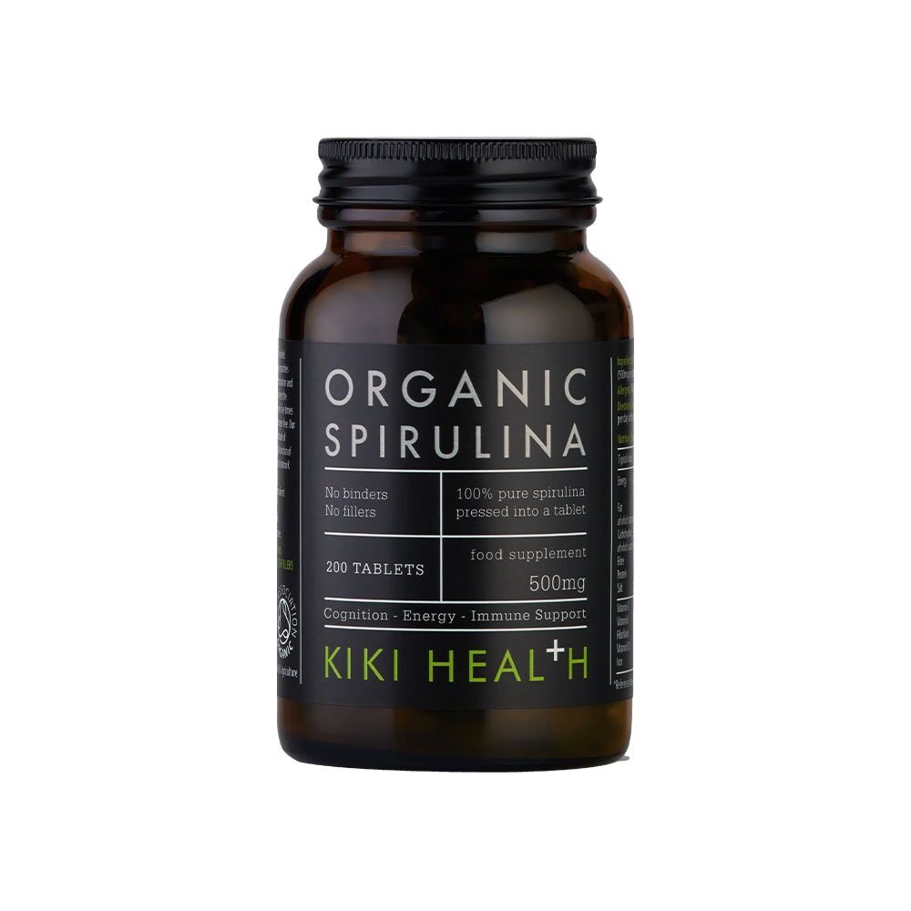 KIKI Health Spirulina, 500mg 200 Tablets