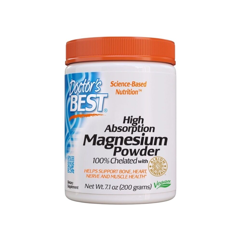 Doctor's Best High Absorption Magnesium, Powder 200g