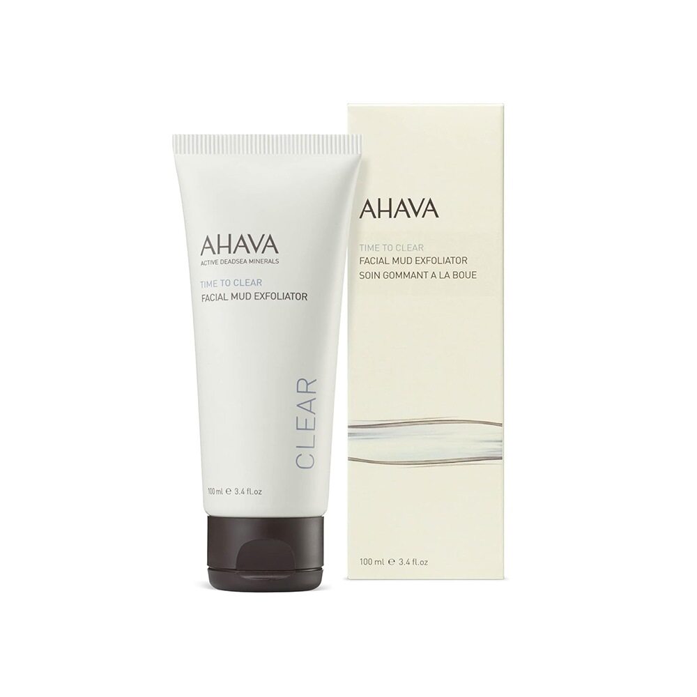 Ahava Time To Clear Facial Mud Exfoliator 100ml