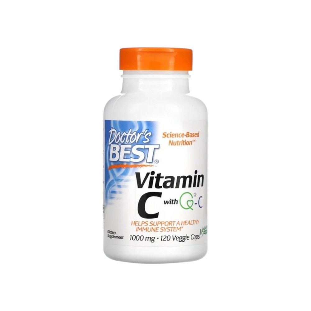 Doctor's Best Vitamin C with Q-C, 1000mg 120 vcaps