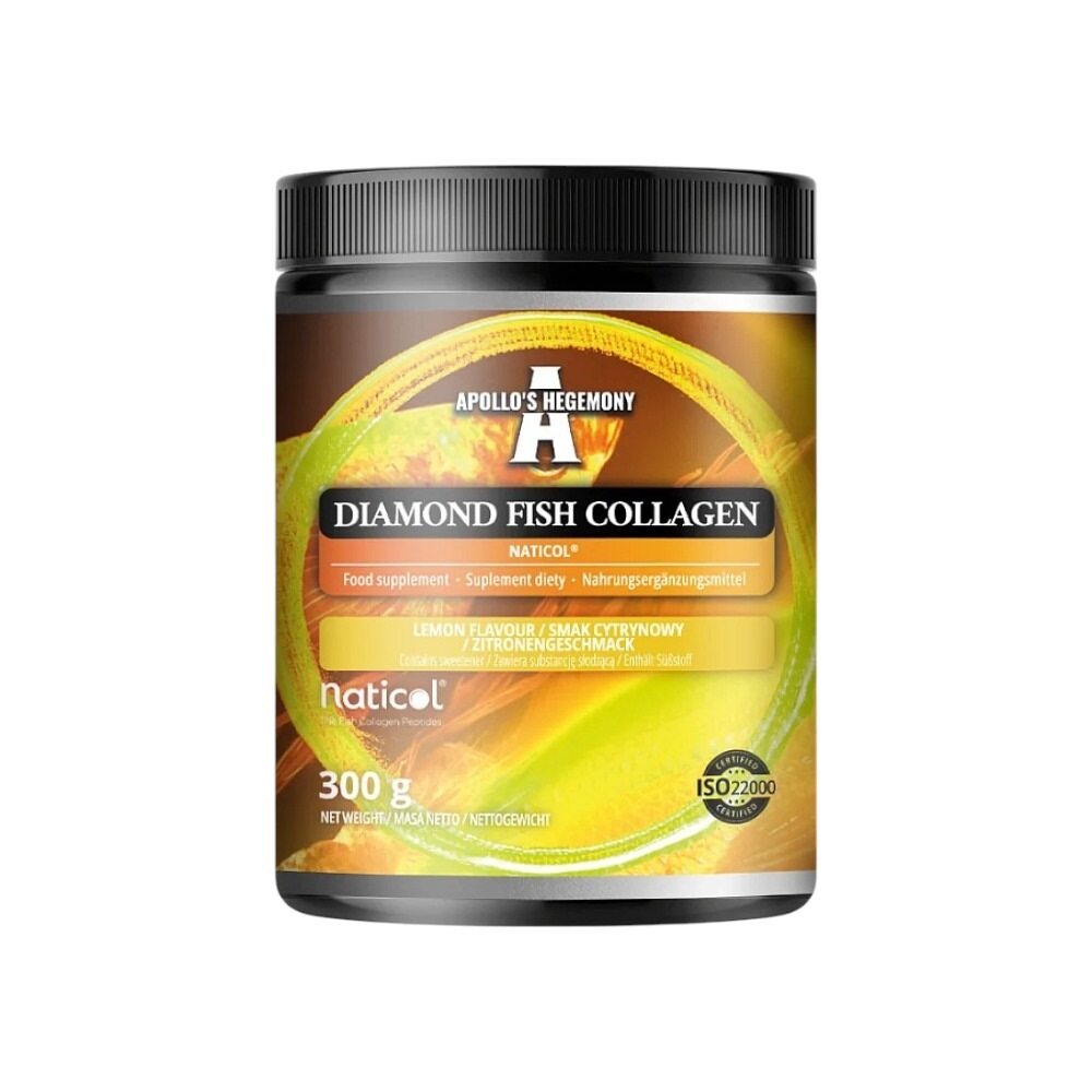 Apollo's Hegemony Diamond Fish Collagen, Lemon 300g