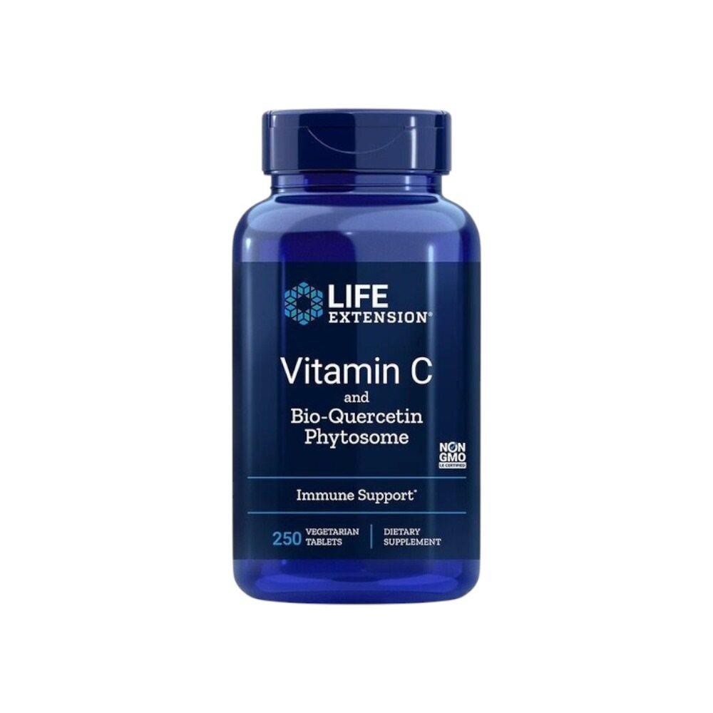 Life Extension Vitamin C and Quercetin Phytosome 250 Vegetarian Tabs