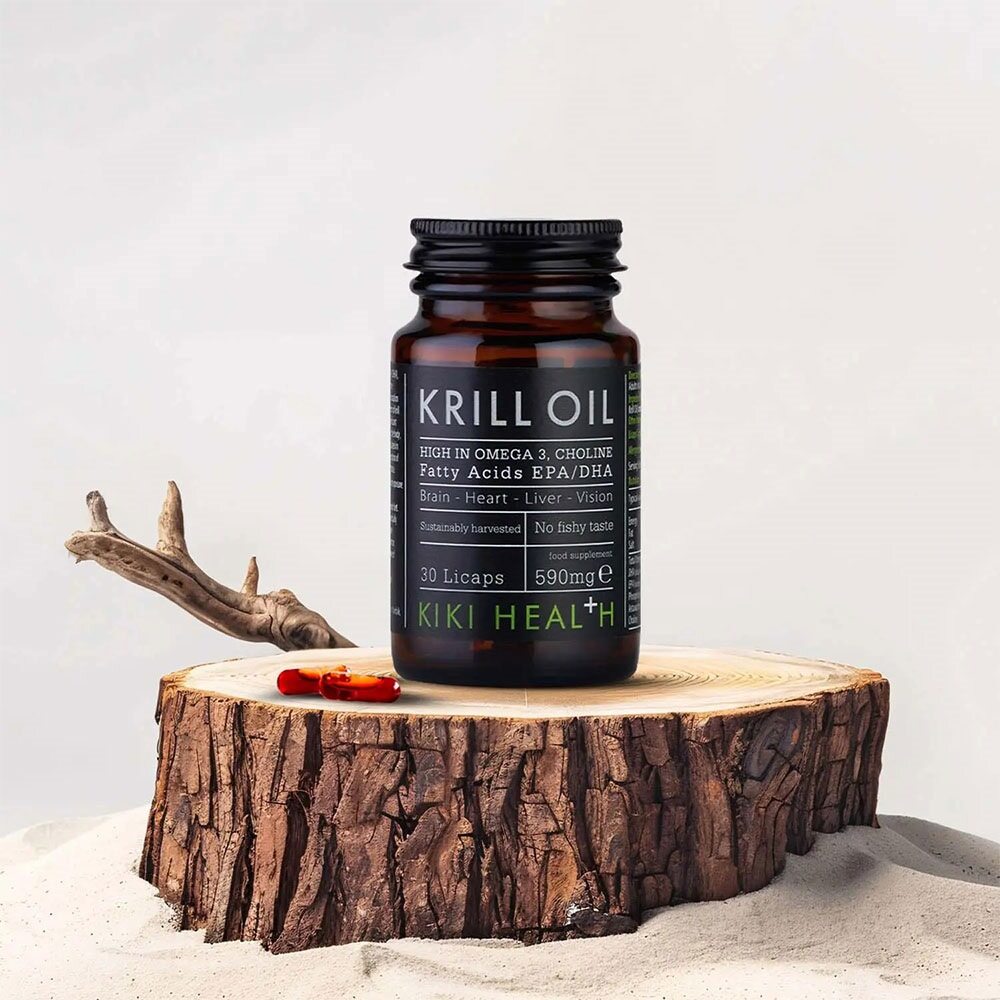 KIKI Health Krill Oil, 590mg 30 Licaps