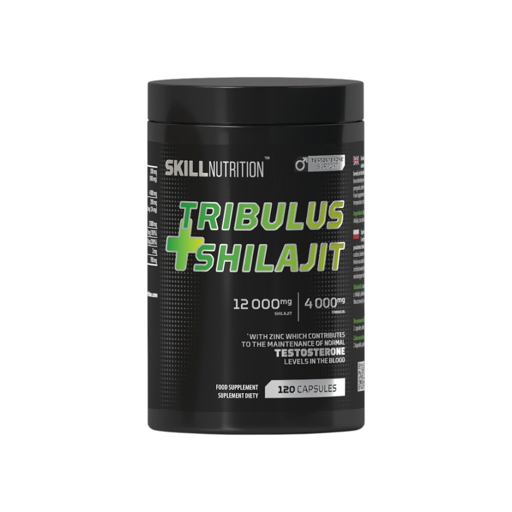 Skill Nutrition Tribulus + Shilajit 120 vegan caps