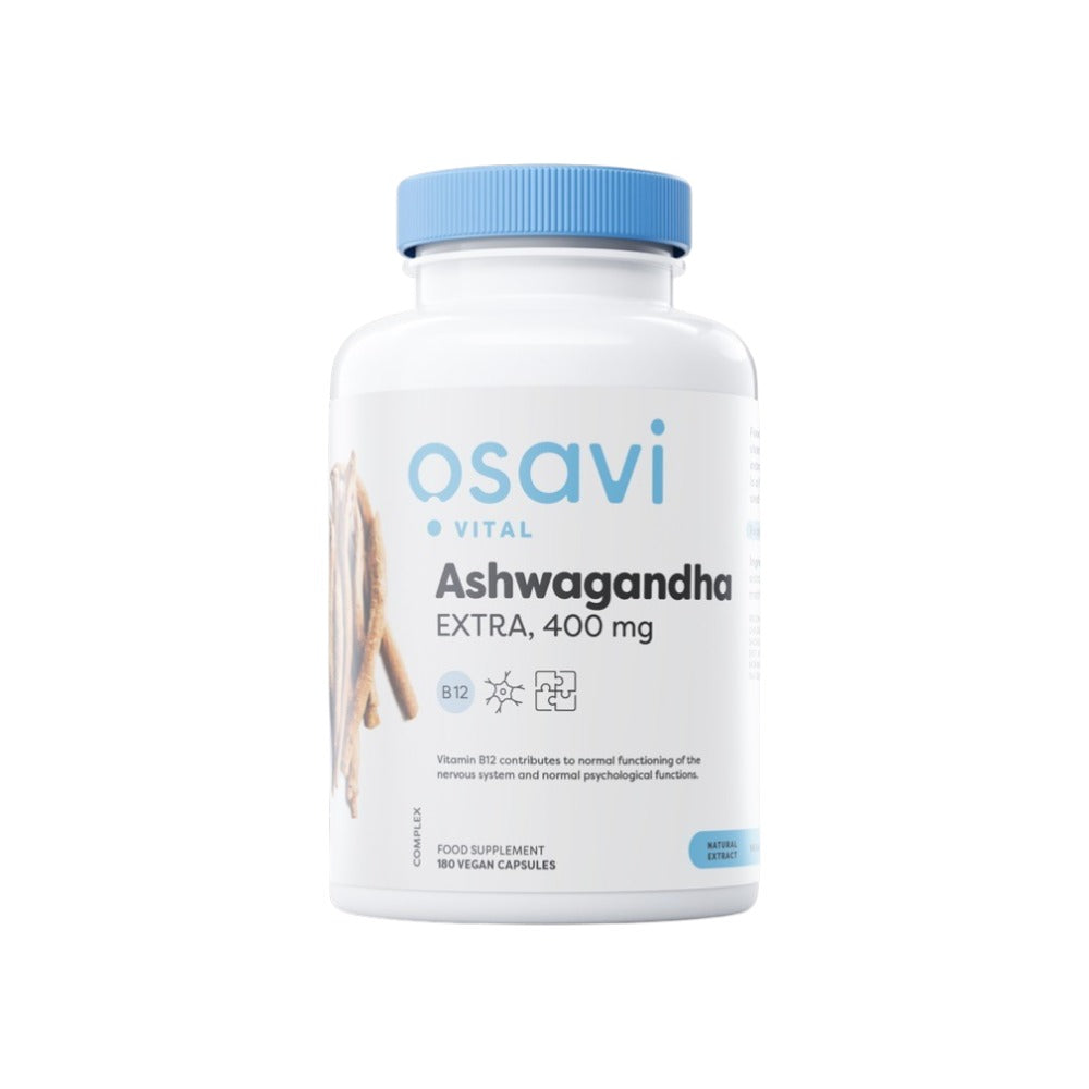 Osavi Ashwagandha Extra, 400mg 180 Vegan Caps
