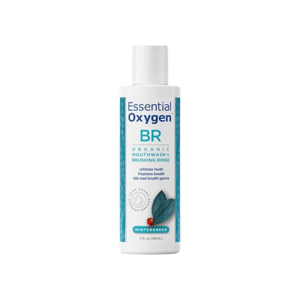 Essential Oxygen BR Mouthwash Rinse Wintergreen 88ml