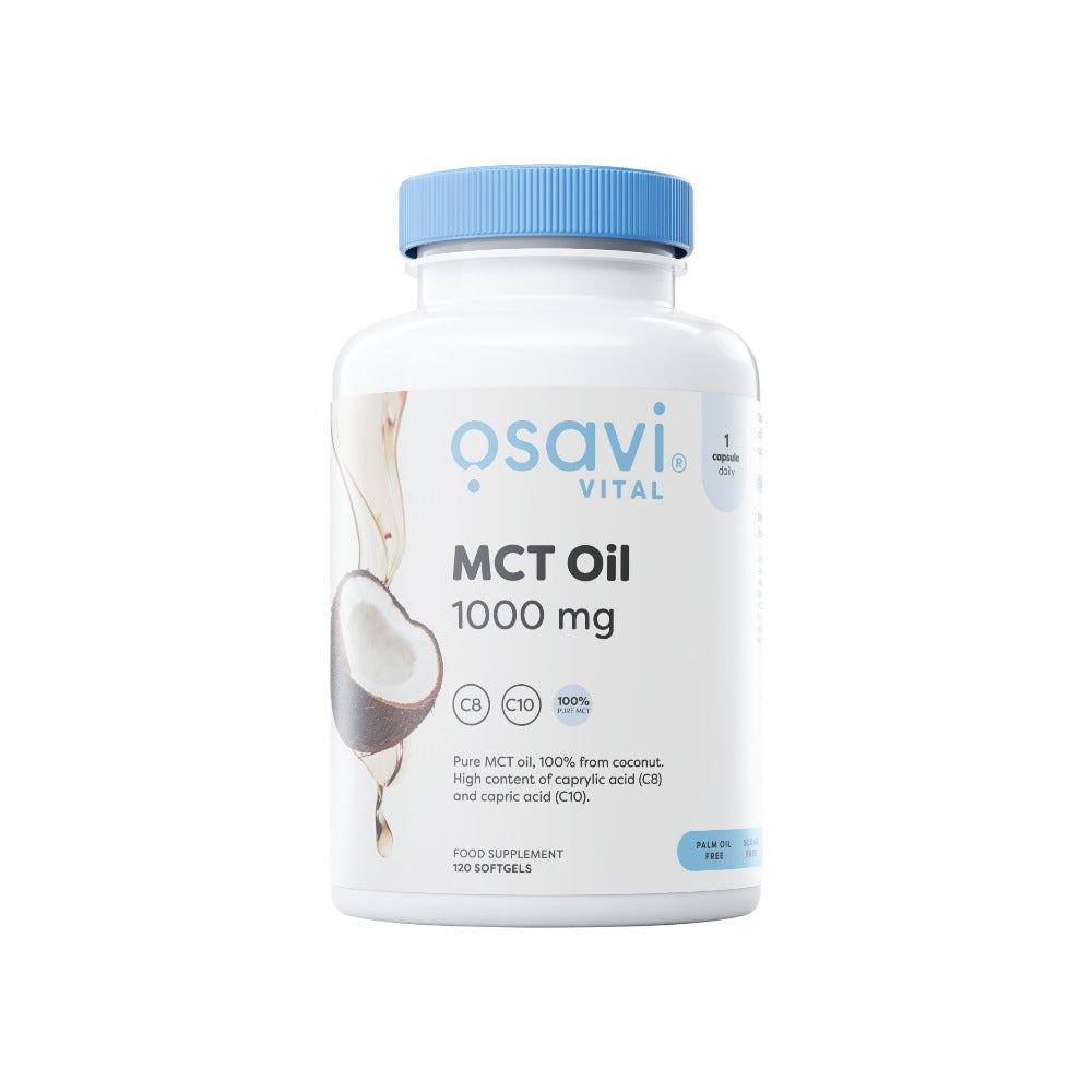 Osavi MCT Oil, 1000mg 120 Softgels