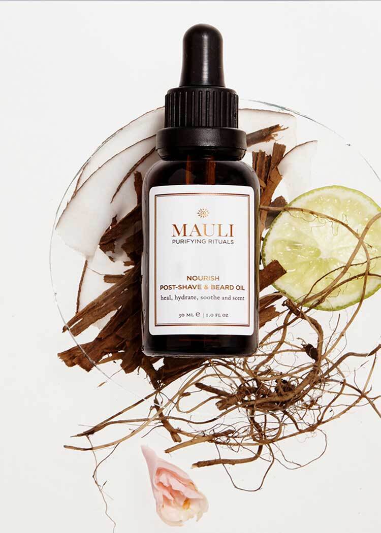 Nourish Skin & Beard With Mauli Rituals Post-Shave & Beard Oil