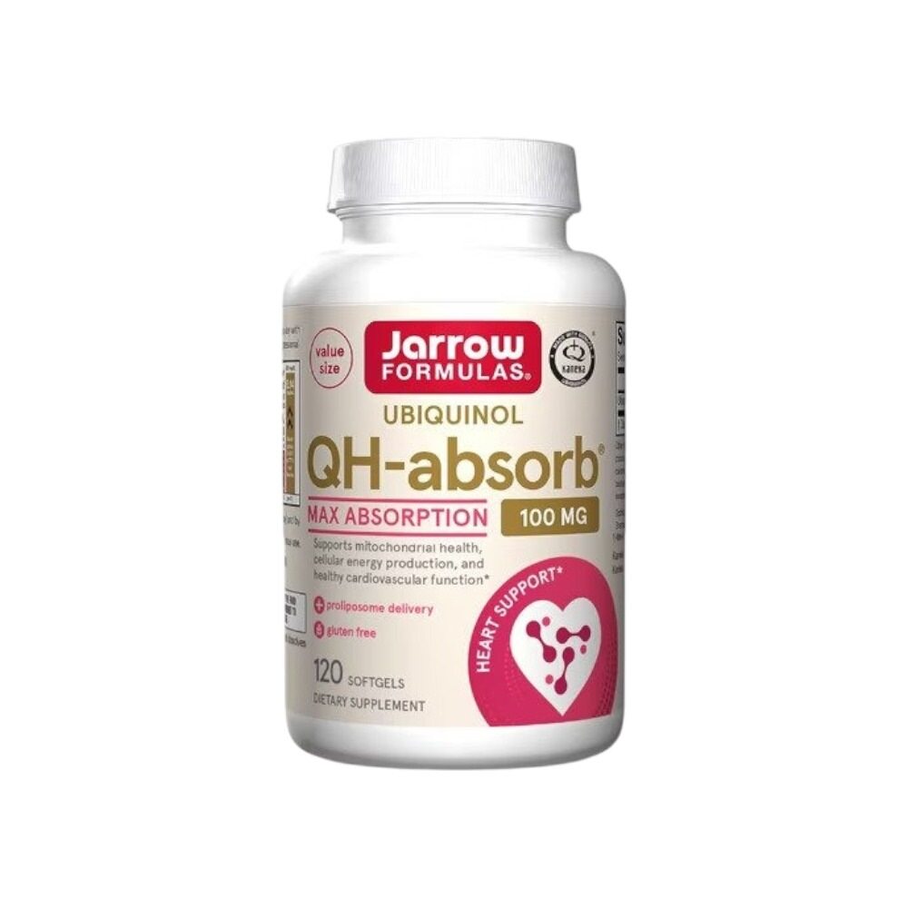 Jarrow Formulas Ubiquinol QH-absorb, 100mg 120 softgels