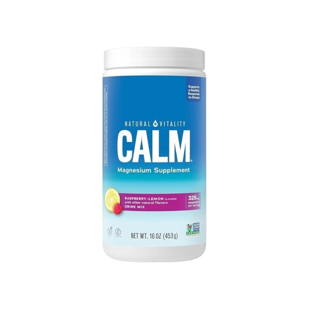Natural Vitality Natural Calm, Raspberry Lemon 453g