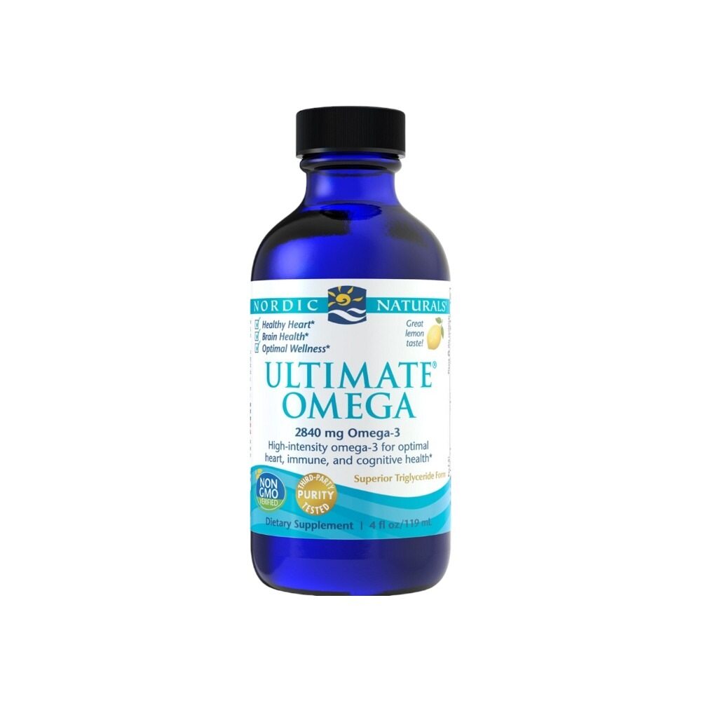 Nordic Naturals Ultimate Omega, 2840mg Lemon 119ml