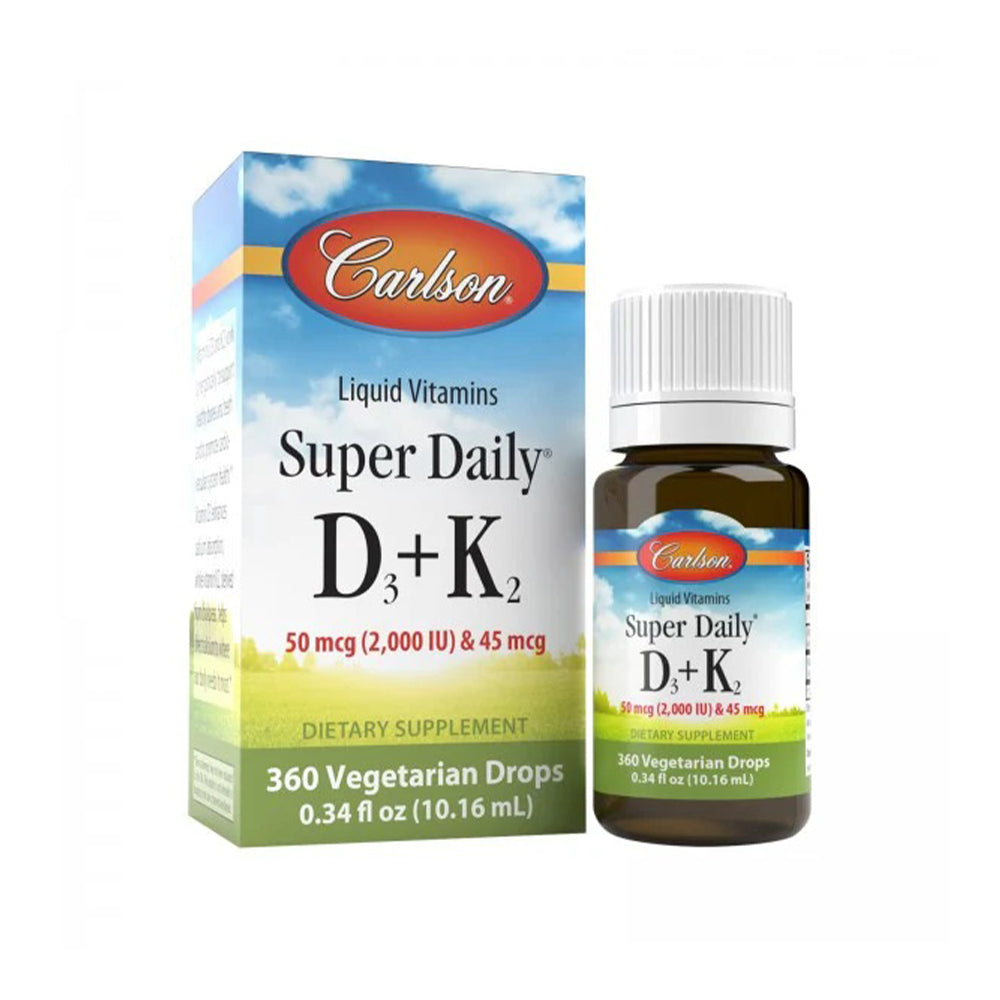 Super Daily D3 + K2 360 Vegetarian Drop 10
