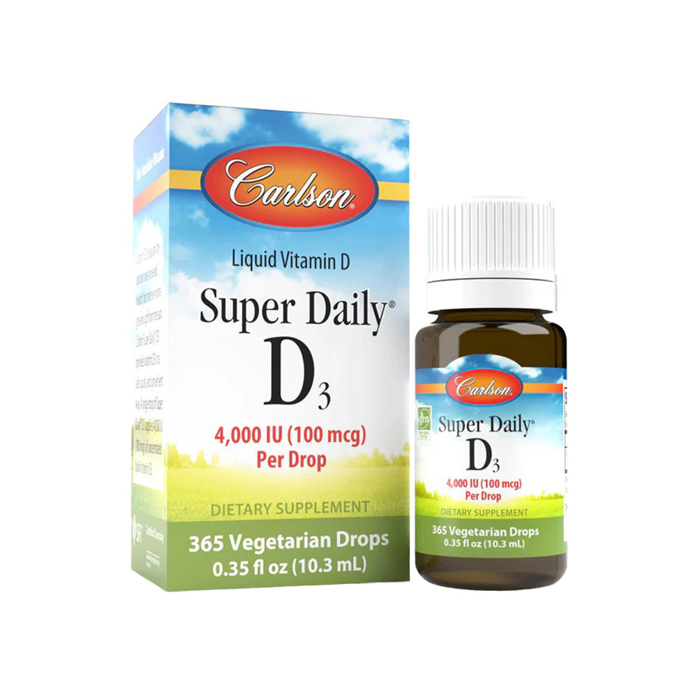Super Daily D3 Baby 400IU 365 Vegetarian Drop 10.3ML